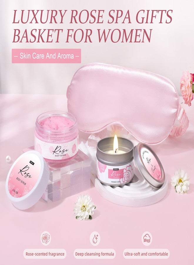 EIRNAY Gifts for Women Birthday Gift Baskets Home Spa Relaxing Self Care Gift for Woman Mom Her Sister Wife Auntie Care Package Thank You Gift Bridal Shower for Women Friendship Ideas - Image 3